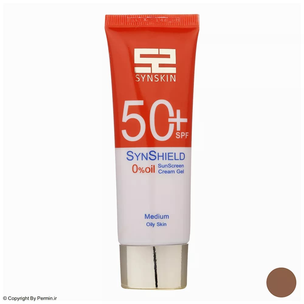 ژل کرم ضد آفتاب رنگی ساین اسکین SPF50 مدل M ‌مناسب پوست‌ چرب حجم 50 میلی‌لیتر — تصویر ۵