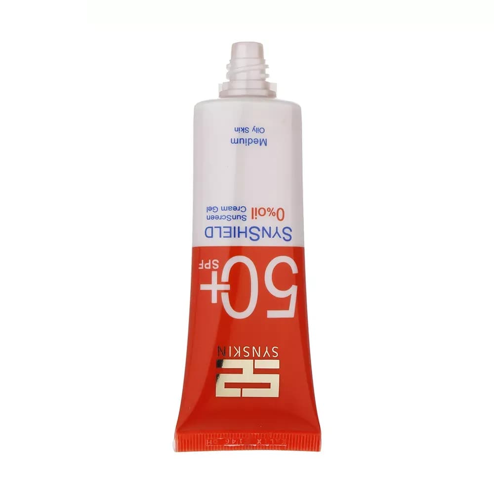 ژل کرم ضد آفتاب رنگی ساین اسکین SPF50 مدل M ‌مناسب پوست‌ چرب حجم 50 میلی‌لیتر — تصویر ۳