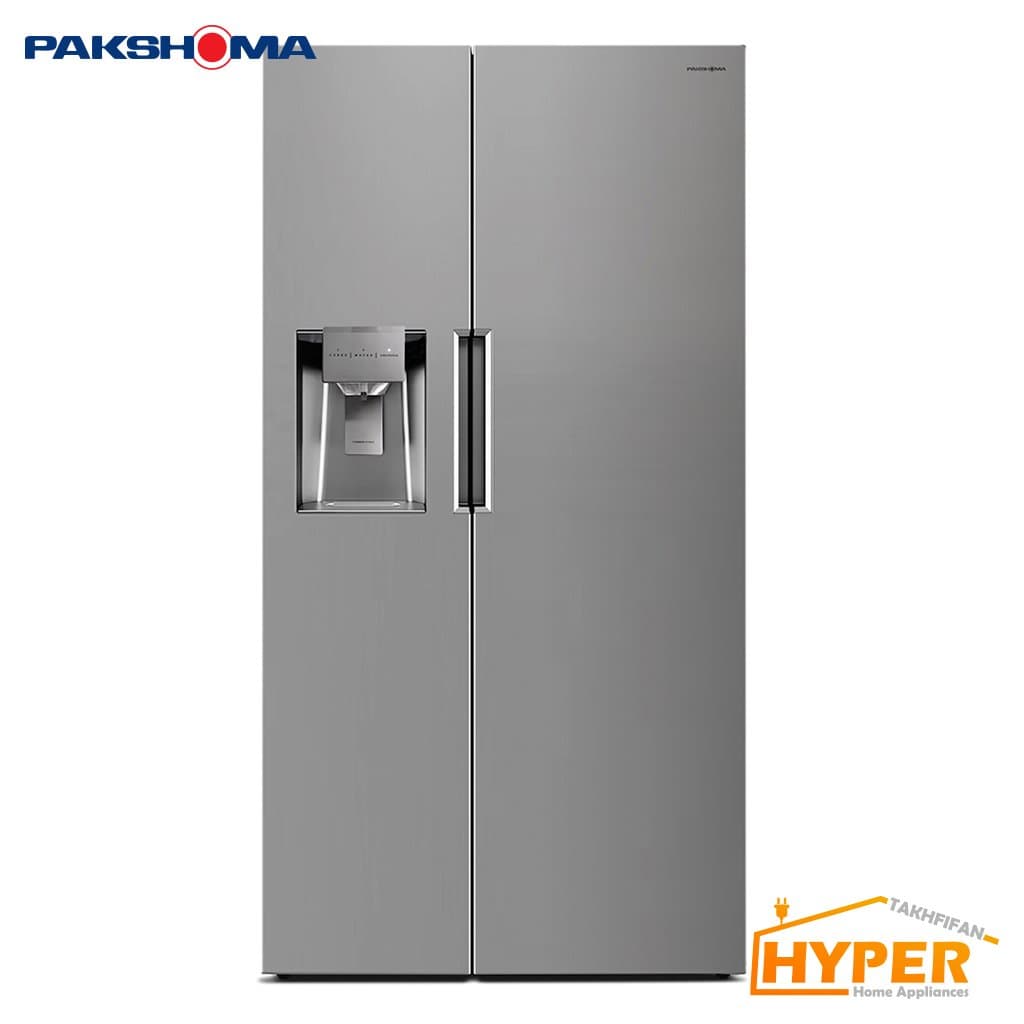 ساید بای ساید پاکشوما RSP-800 S نقره ای 32 فوت