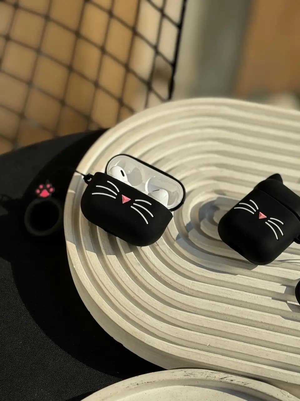 کاور ایرپاد Black Cat (کدa0089) — تصویر ۴