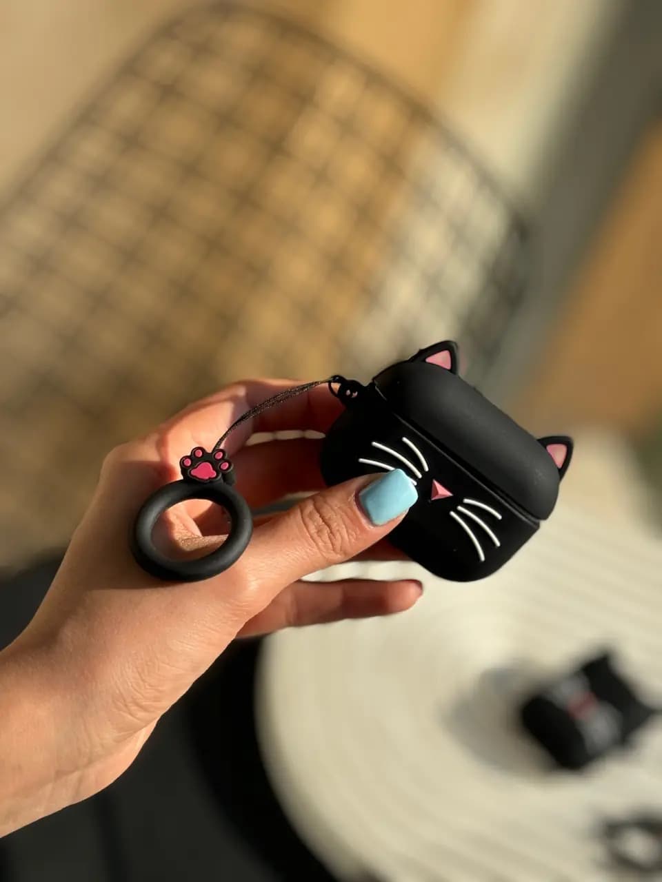 کاور ایرپاد Black Cat (کدa0089) — تصویر ۲