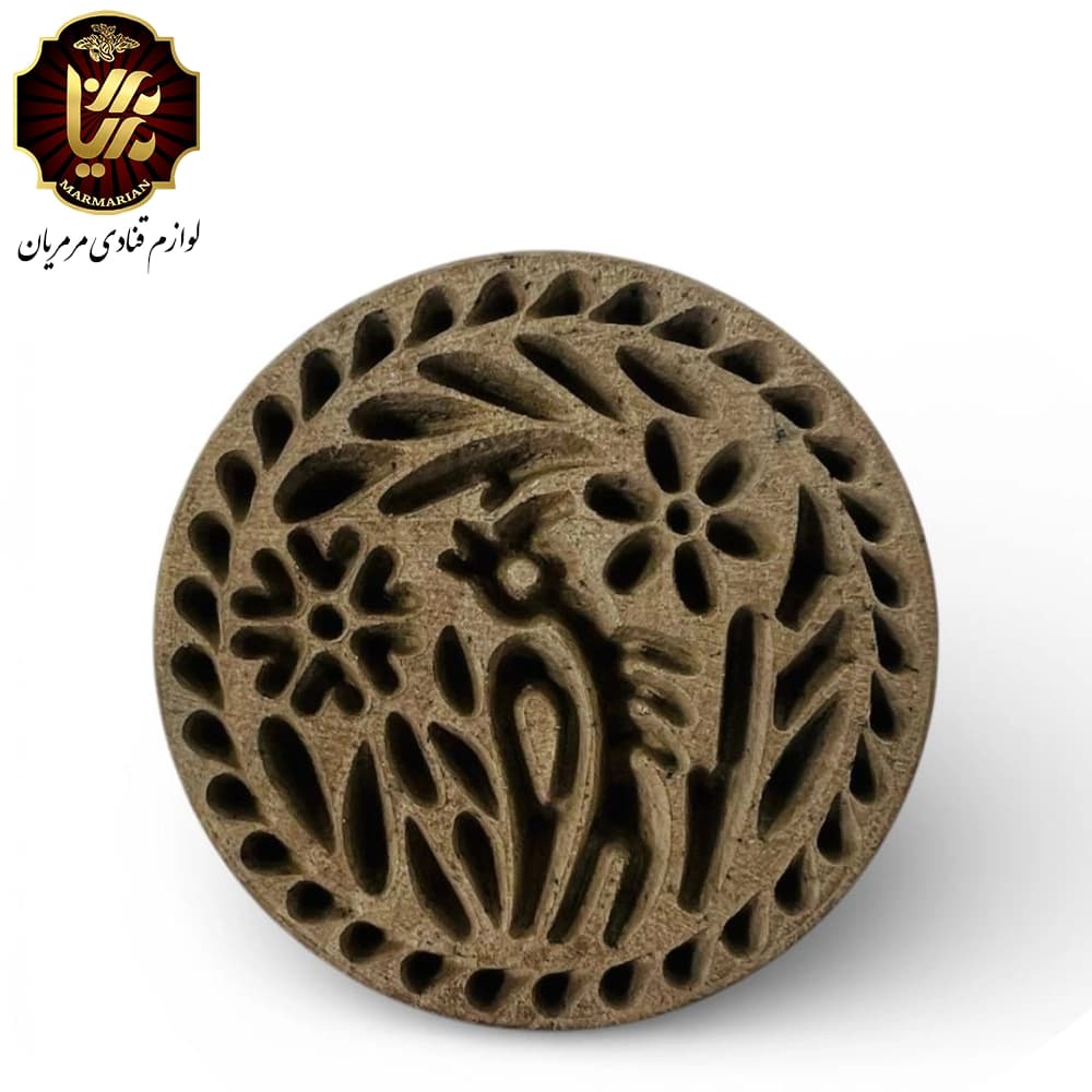 مهر کلمپه چوبی کد 355 — تصویر ۲