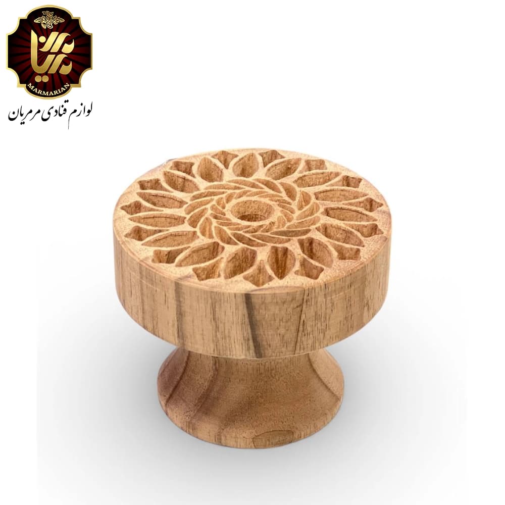 مهر کلمپه چوبی کد 405