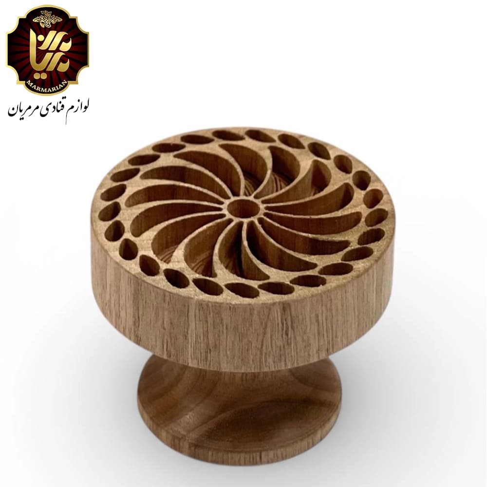 مهر کلمپه چوبی کد 328