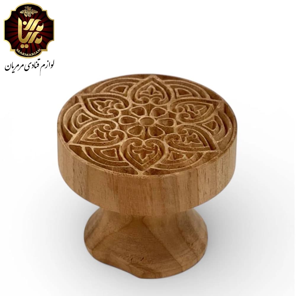 مهر کلمپه چوبی کد 402