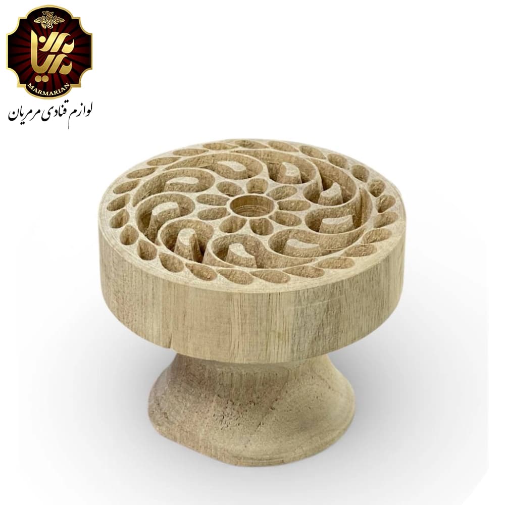 مهر کلمپه چوبی کد 224