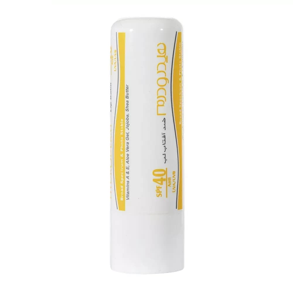 بالم لب ضد آفتاب SPF40 هیدرودرم وزن 4.5 گرم
