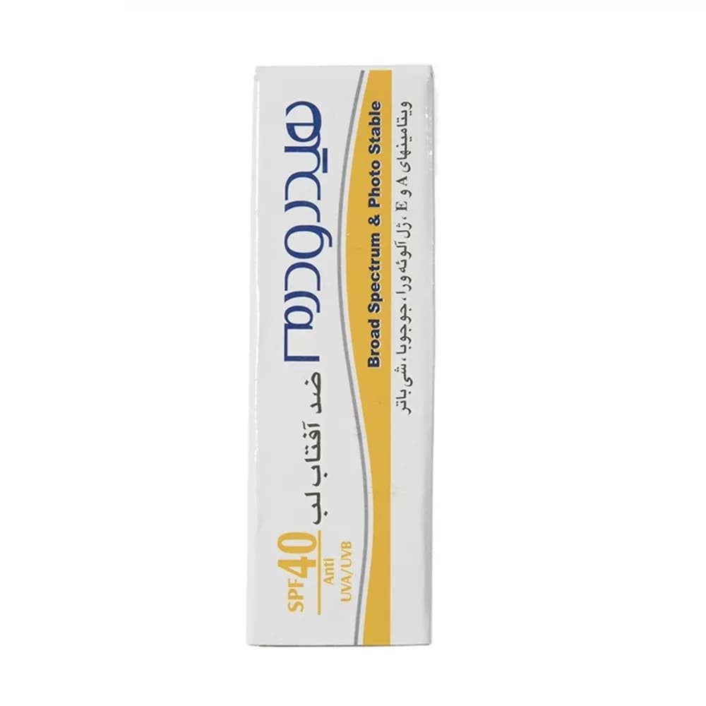 بالم لب ضد آفتاب SPF40 هیدرودرم وزن 4.5 گرم — تصویر ۳