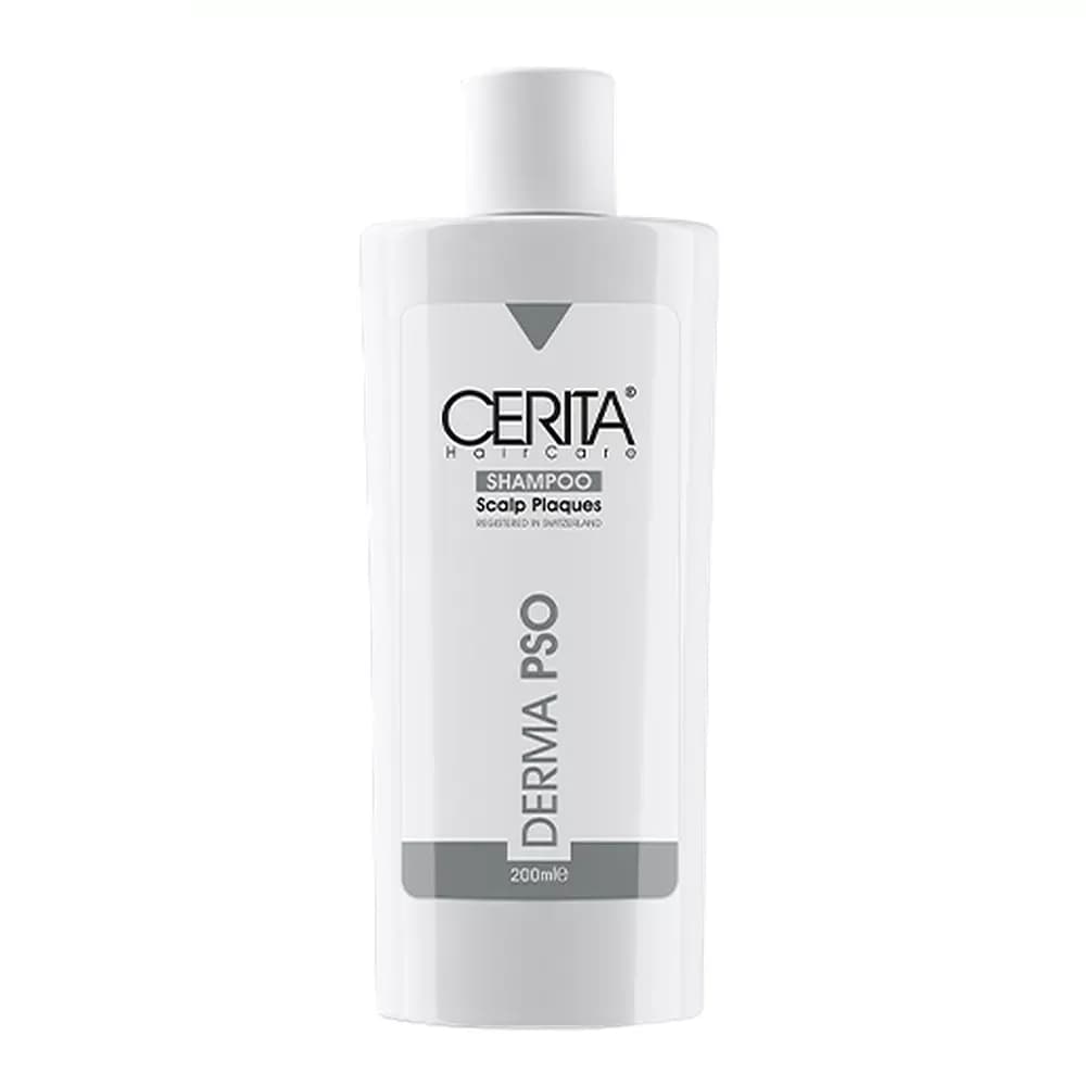 شامپو ضد شوره سریتا مدل Derma PSO مخصوص پوست سر خشک حجم 200 میلی‌لیتر