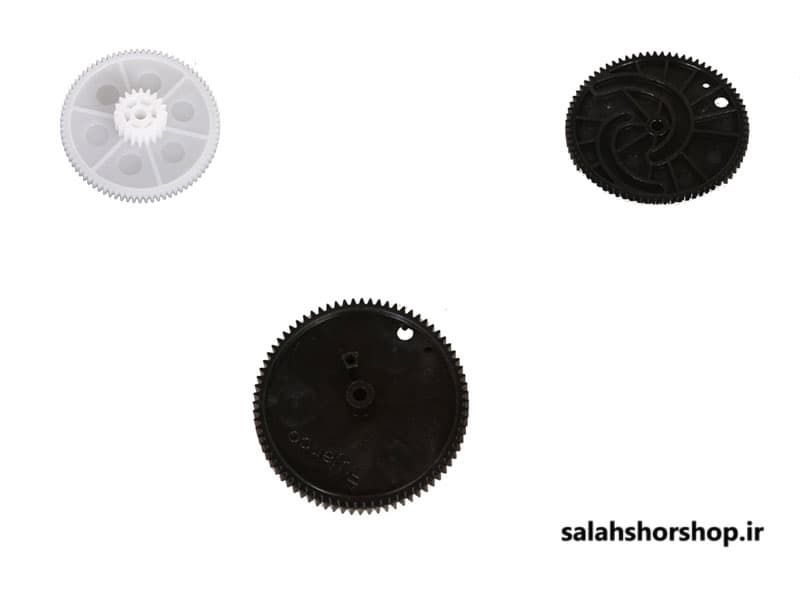 چرخ دنده سفید مشکی 7150 fujanco