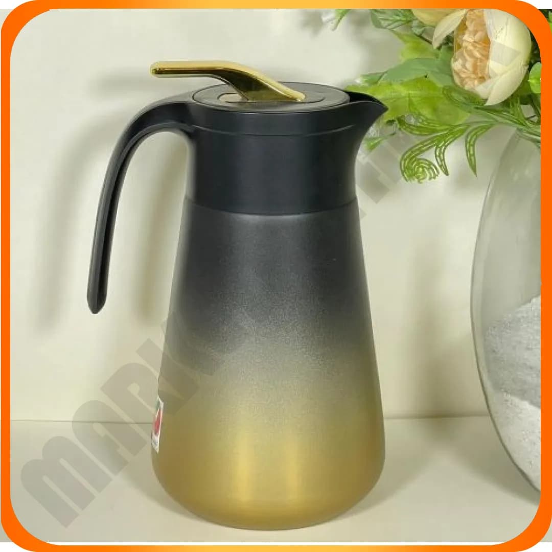 TSC05DP فلاکس 1 لیتر استیل دکمه دار ریگال