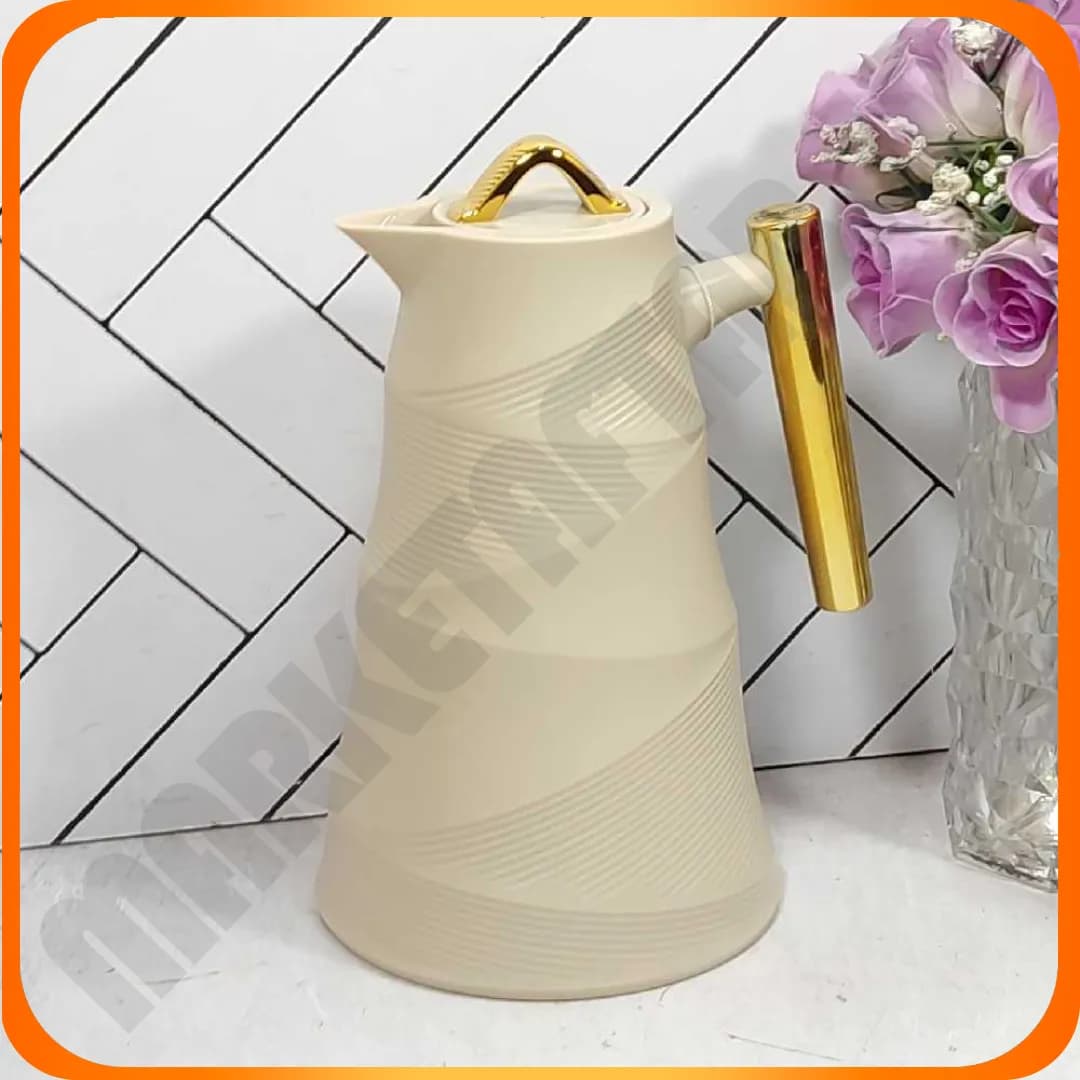 فلاسک 1لیتر بامبو RGP3910 دسته طلایی ریگال