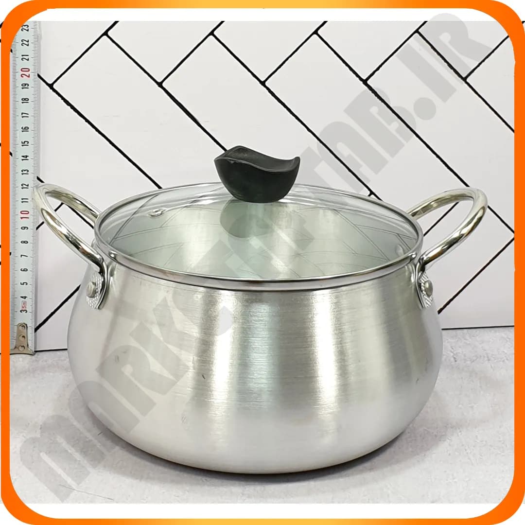 قابلمه کاسیو درب شیشه ای سایز 3 مهروز