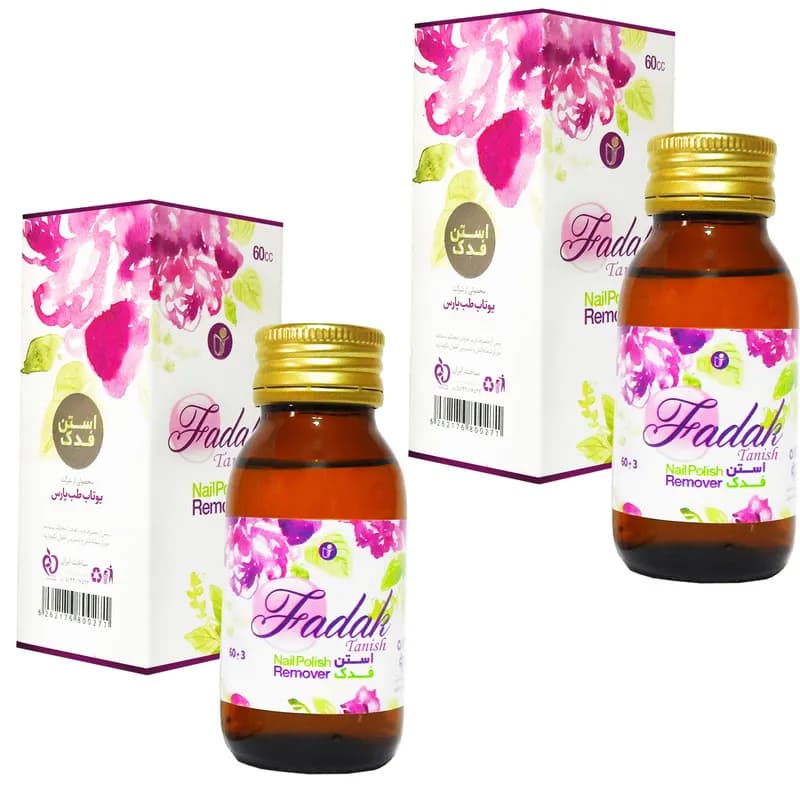 استون لاک پاک کن فدک تانیش مدل Export حجم 60 میلی لیتر مجموعه 2 عددی — تصویر ۲