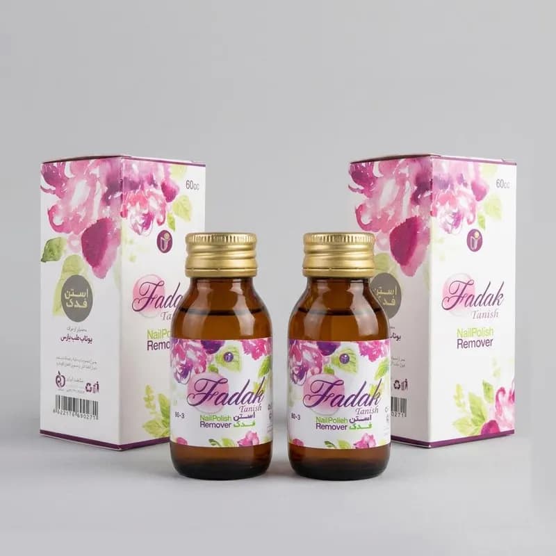 استون لاک پاک کن فدک تانیش مدل Export حجم 60 میلی لیتر مجموعه 2 عددی