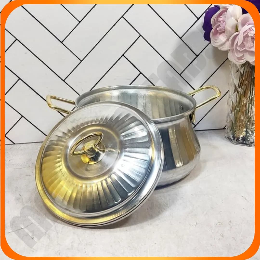 دیگچه خطی سایز 2 مهروز — تصویر ۲