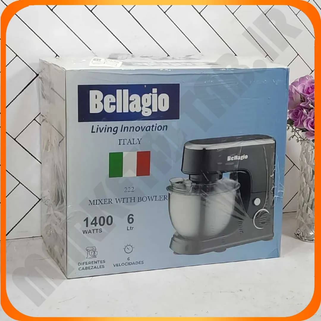 همزن کاسه دار 6 لیتر 1400 وات بلاجیو222