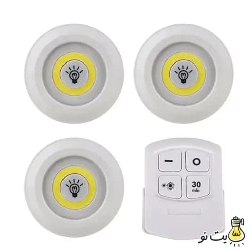 چراغ زیر کابینتی شارژی کنترل دار — تصویر ۲