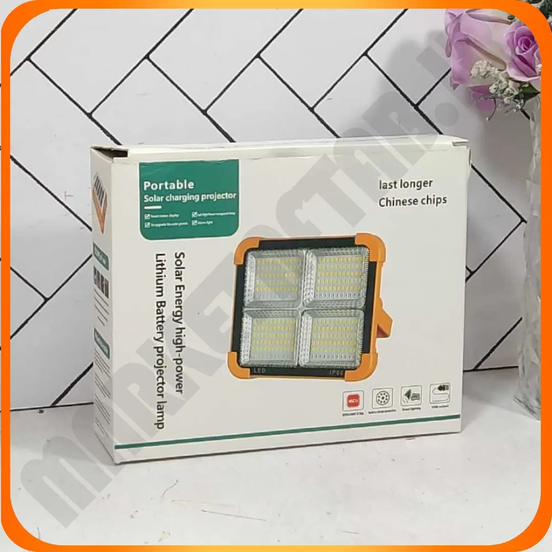 چراغ شارژی LED مراه با پنل خورشیدی