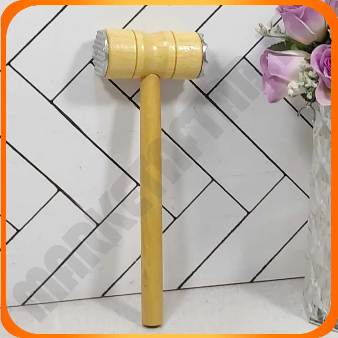 بیفتک کوب دسته چوبی دو سر فلزی D-3114