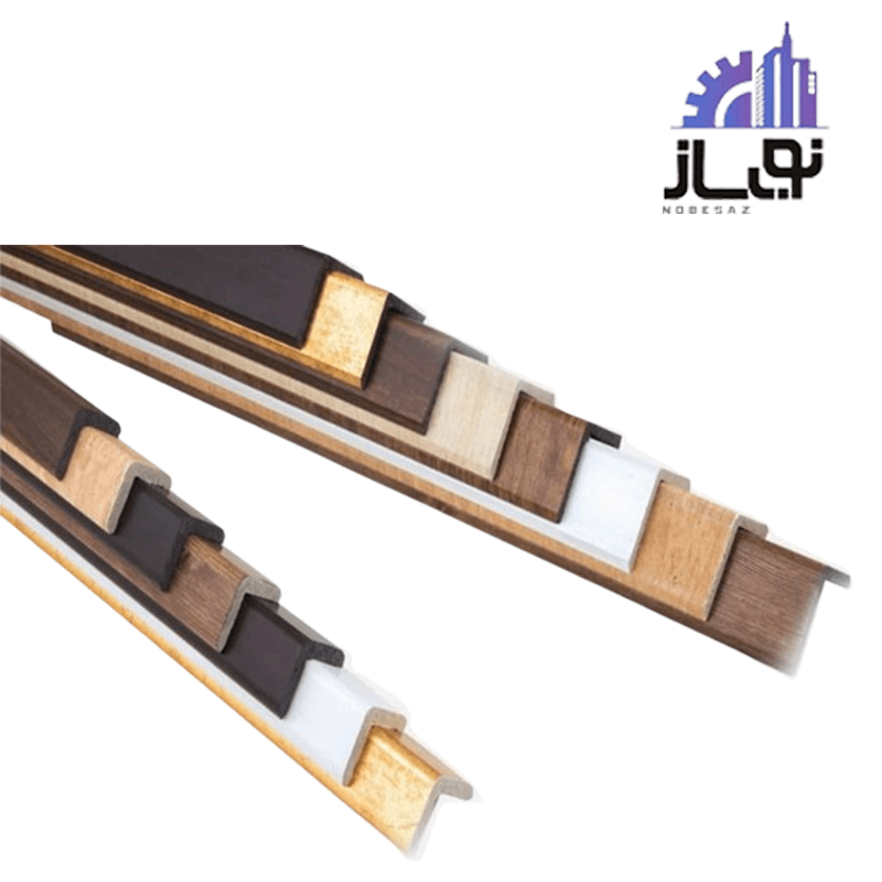 نبشی ساده سایز ۳ pvc