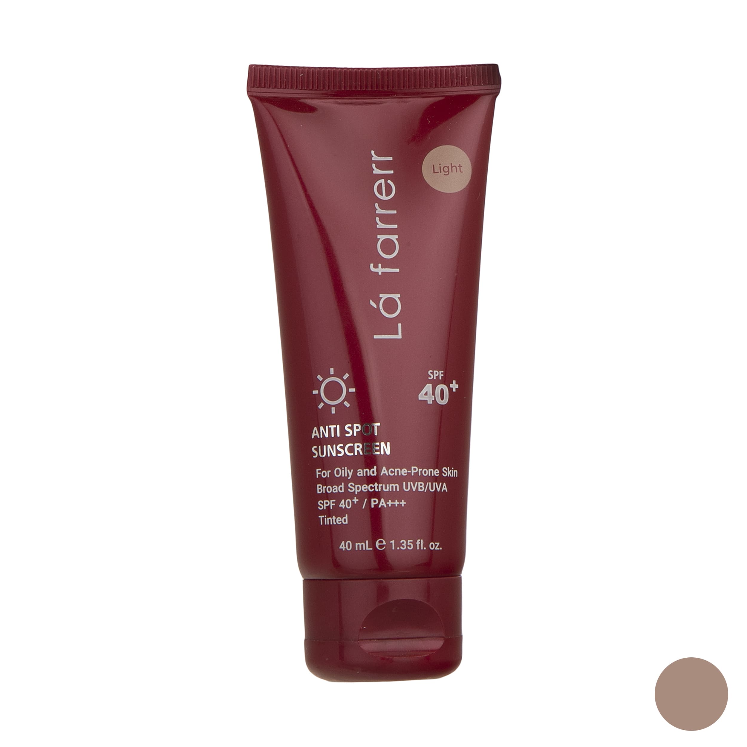 کرم ضد آفتاب و ضد لک رنگی لافارر SPF40-Light مناسب پوست‌ چرب حجم 40 میلی‌لیتر — تصویر ۱۲