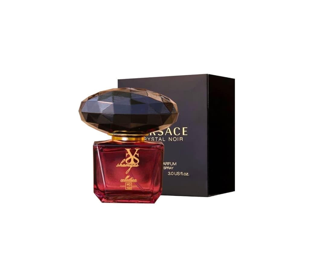 ادو پرفیوم زنانه شمیاس مدل ورساچه کریستال نویر (Versace Crystal Noir) حجم ۳۵ ml