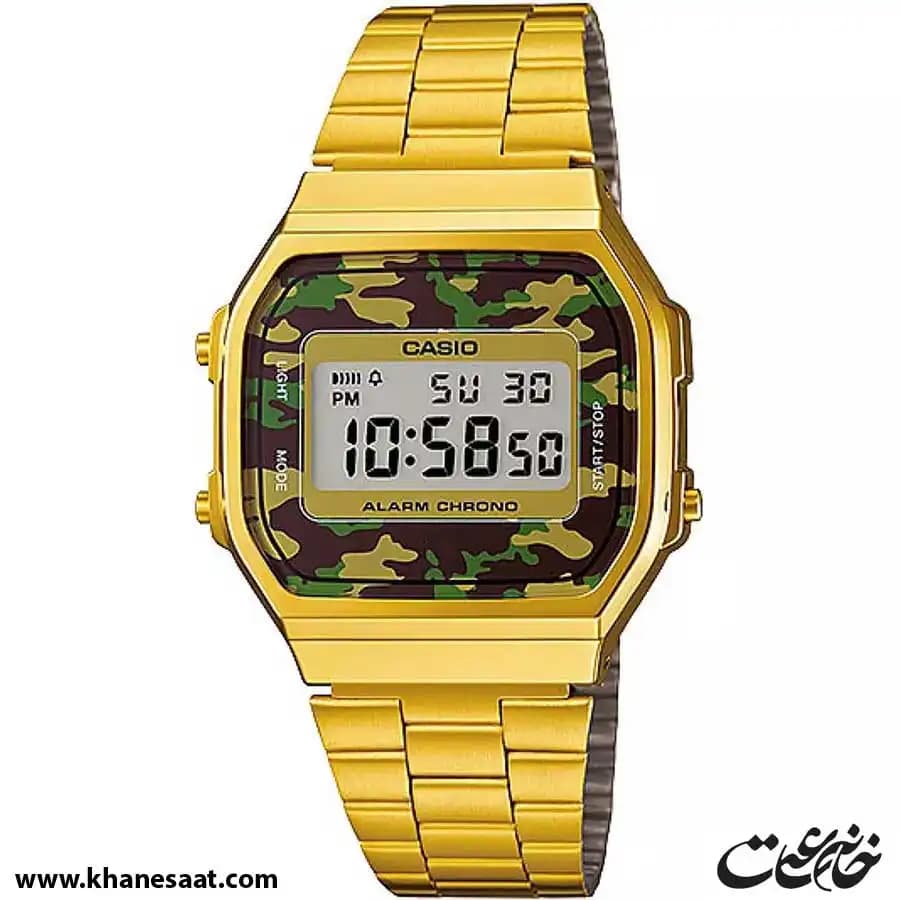 ساعت مچی زنانه کاسیو مدل A168WEGC-3DF
