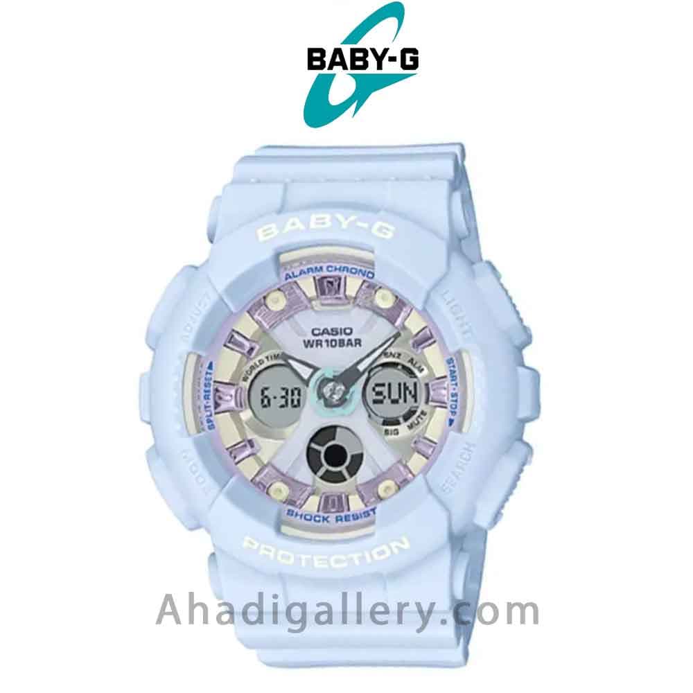ساعت مچی زنانه کاسیو مدل Ba-130wp-2adr — تصویر ۳