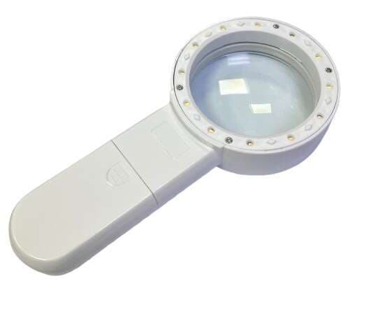 ذره بین ال ای دی دار با لنز 88mm مدل 1288-1G — تصویر ۲