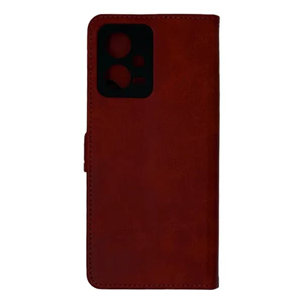 کیف چرمی کلاسوری شیائومی Note 12 5G/Poco X5 بند دار — تصویر ۷