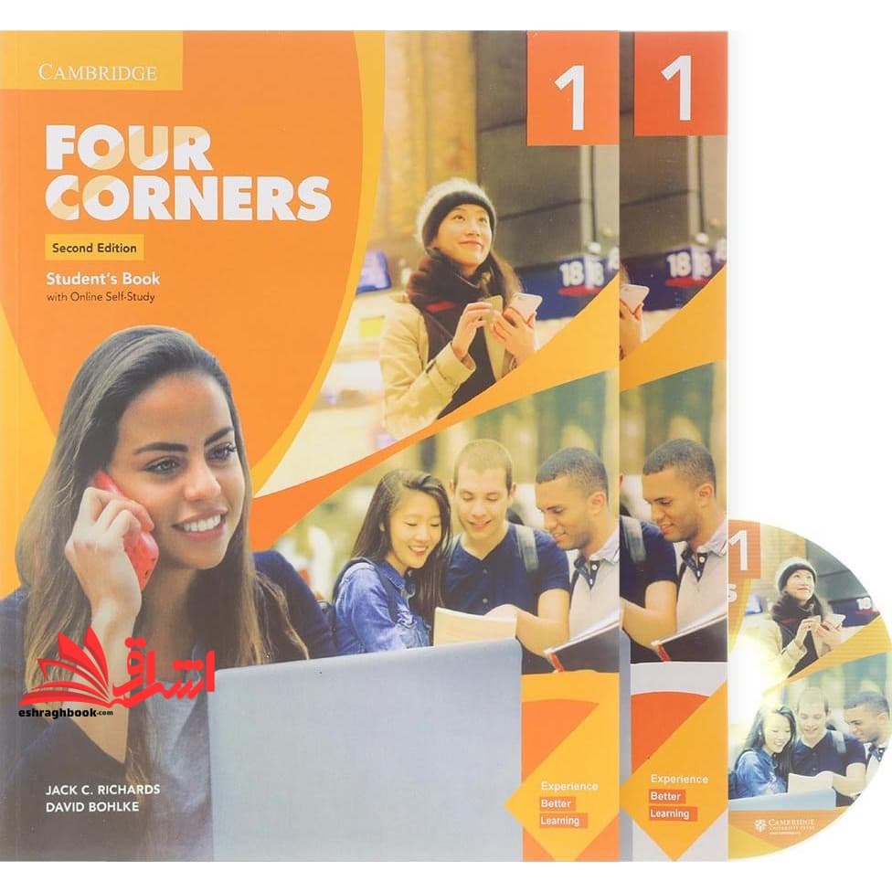 کتاب four corners ۱ second edition st+wb