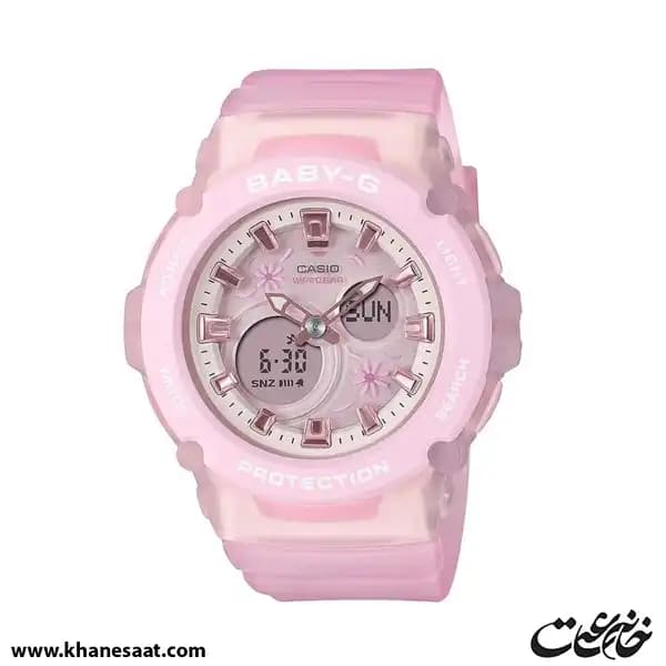 ساعت مچی زنانه کاسیو مدل BGA-270FL-4ADR