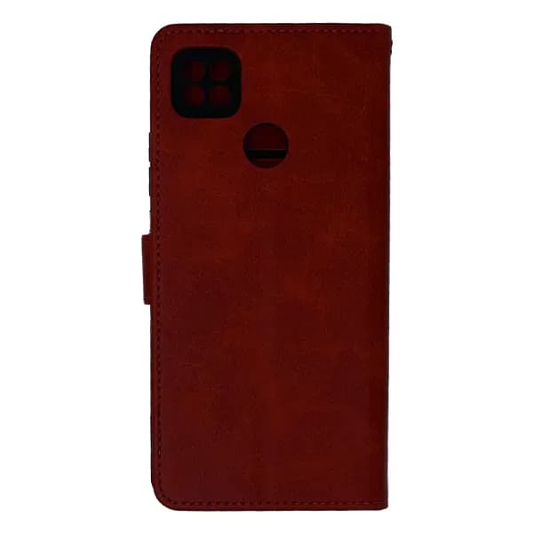 کیف چرمی کلاسوری شیائومی Redmi 10A/9C بند دار — تصویر ۷