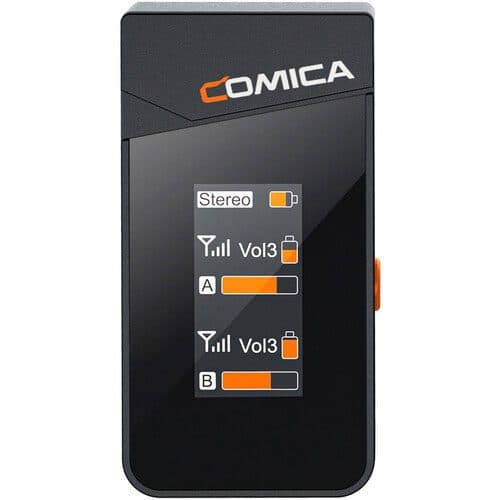 میکروفون بی سیم یقه ای دو کاربر کامیکا Comica Audio Vimo C3 Mini 2-Person — تصویر ۳