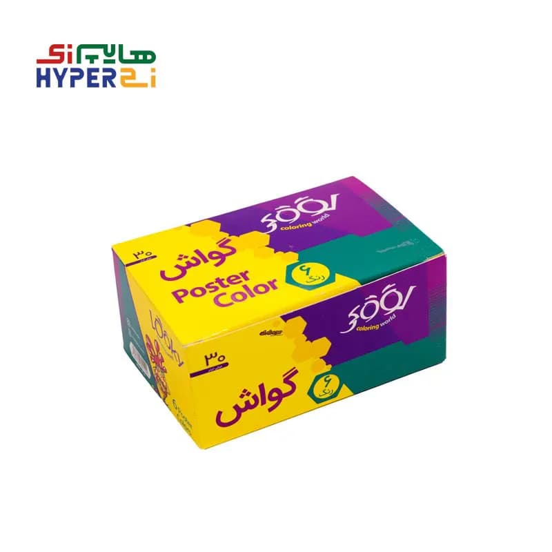 گواش 6 رنگ لوکی