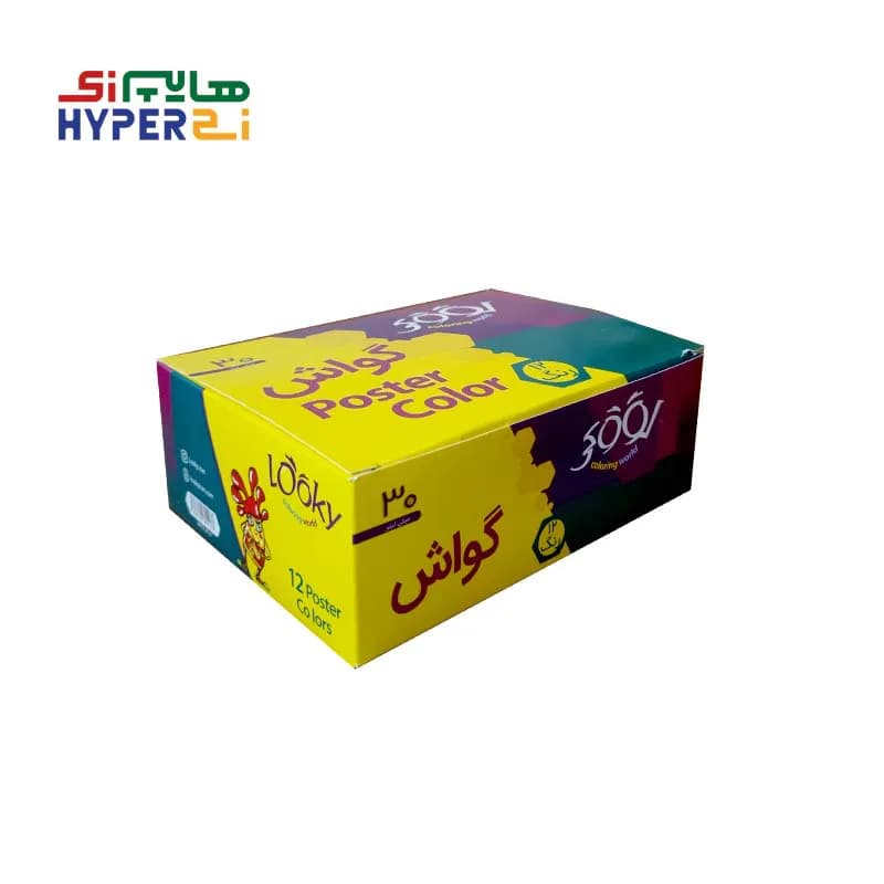 گواش 12 رنگ لوکی