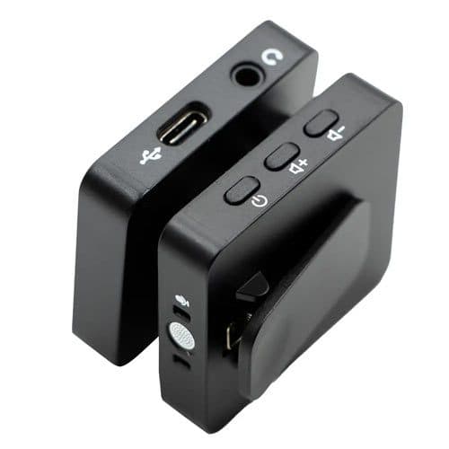 میکروفون بی سیم یقه ای دو کاربر انسر Answer SX85 Dual — تصویر ۴