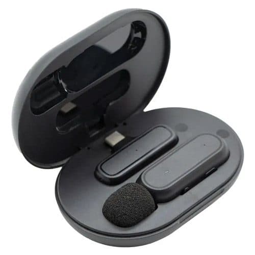 میکروفون موبایل بی سیم یقه ای انسر Answer K60 Wireless Microphone — تصویر ۳