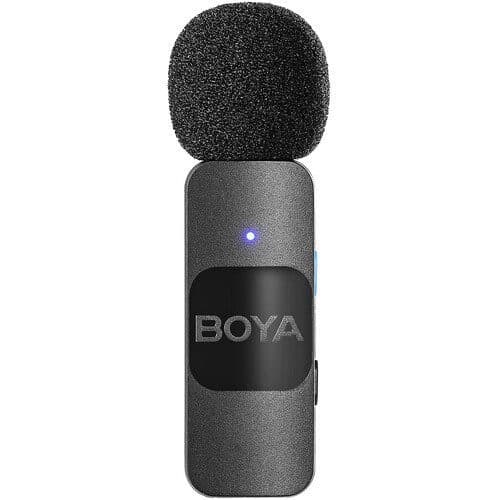 میکروفون بی سیم یقه ای بویا مخصوص اپل Boya BY-V1 — تصویر ۳