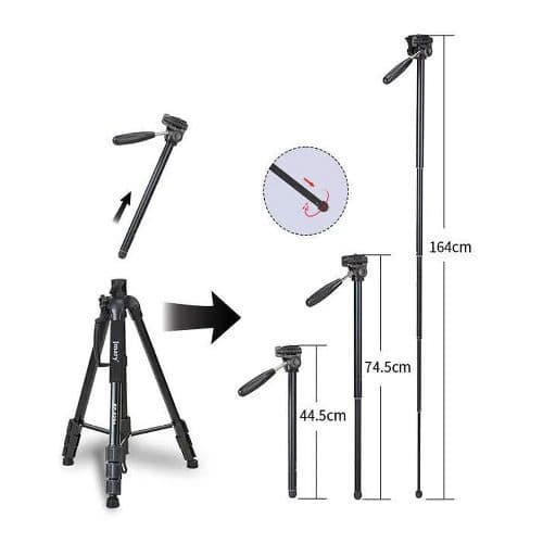 سه پایه جیماری Jmary KP-2294 Tripod — تصویر ۴