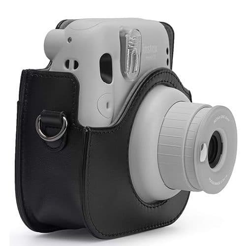 کیف چرمی دوربین فوجی فیلم مناسب Instax Mini 11 Black Leather Case — تصویر ۶