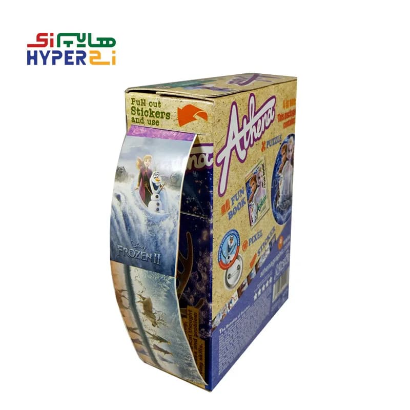پازل دایره ای 20 تکه آتنا طرح فروزن3 frozen (بهمراه استیکر و پیکسل) — تصویر ۳