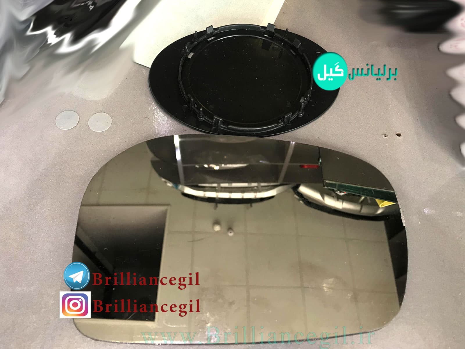شیشه آینه بغل آریو