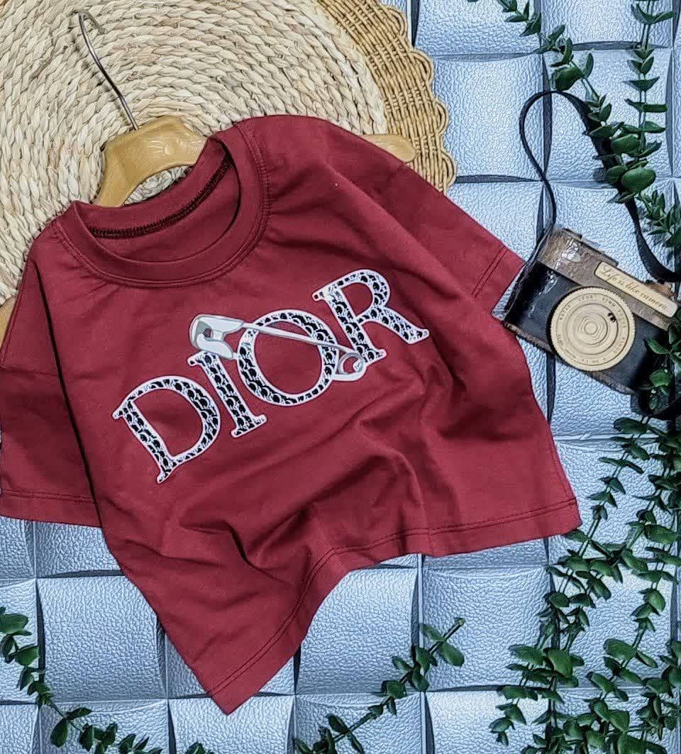 کراپ تک دخترانه DIOR — تصویر ۳