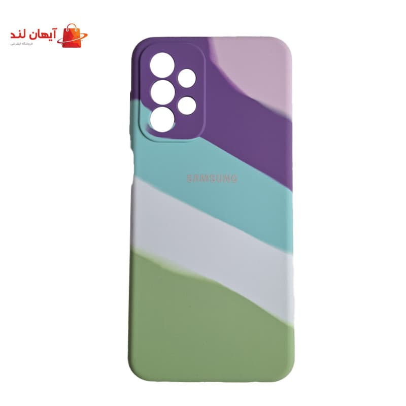 قاب سیلیکونی رنگین کمانی مناسب گوشی Samsung A23 4g