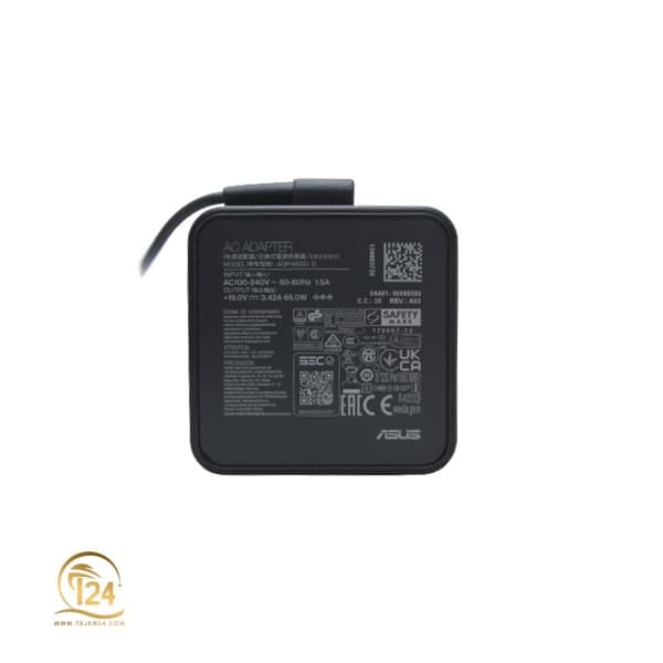 آداپتور لپ تاپ ASUS مربعی 19ولت 3.42 آمپر — تصویر ۳