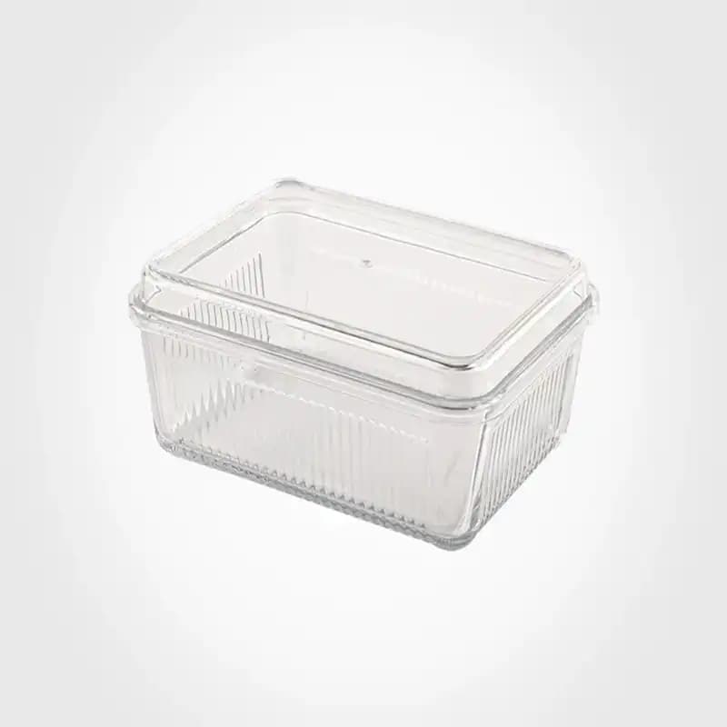 بیسکویت خوری مستطیل شیشه ای لیمون کد 226000