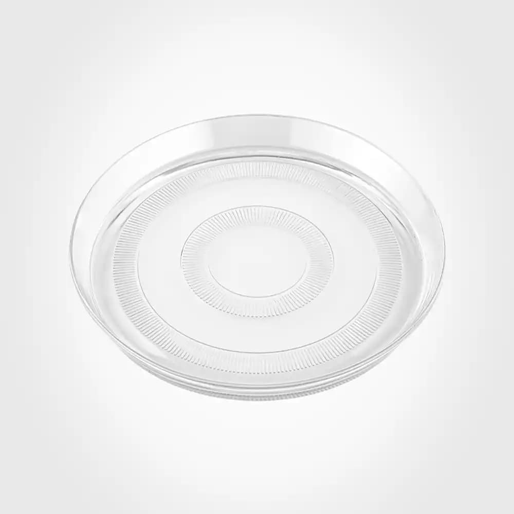 دیس گرد شیشه ای قطر 33 سانت لیمون کد 243600