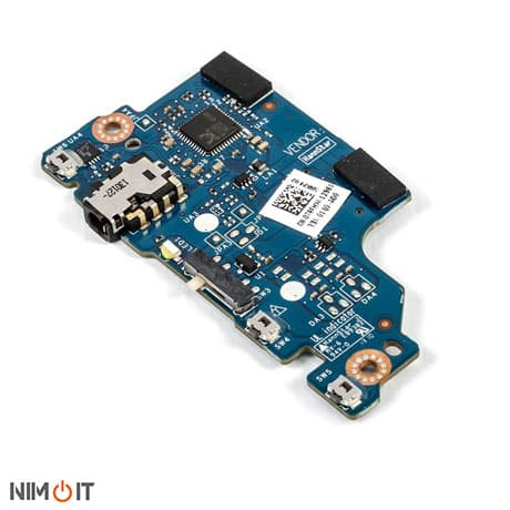 برد دکمه پاور لپ تاپ DELL XPS 12 9Q23 9Q33 12-9Q33 Audio Headphone Port Power Button Board 7RFHW